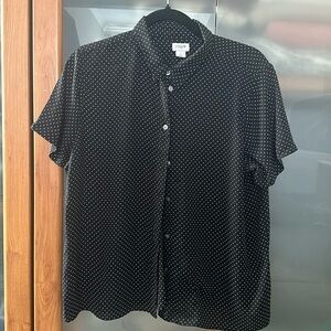 Jcrew Short Sleeve Button Down